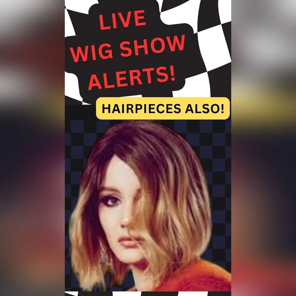 🚨 Wig Show Notifications 📢 Like this post to know when we do live Wig Shows💃